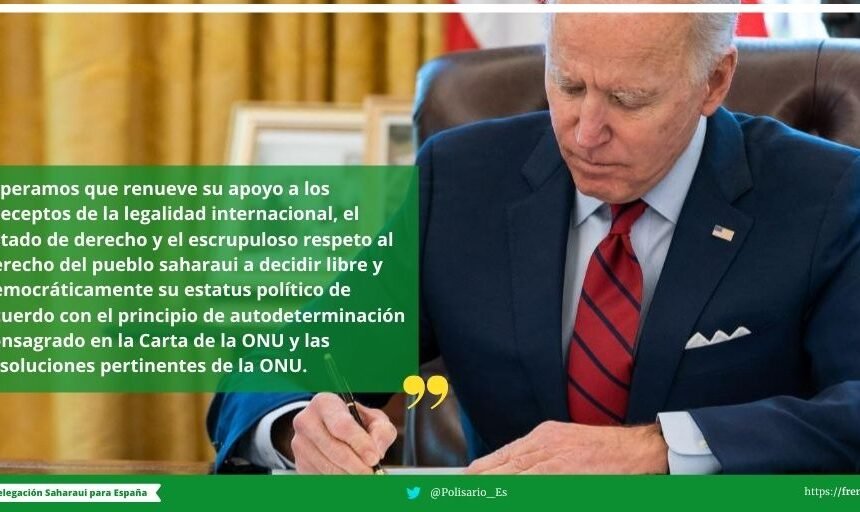 Mas de 150 diputados de España reclaman a Biden anular “la decisión unilateral” de Trump en el Sahara Occidental – Delegación del Frente Polisario para España