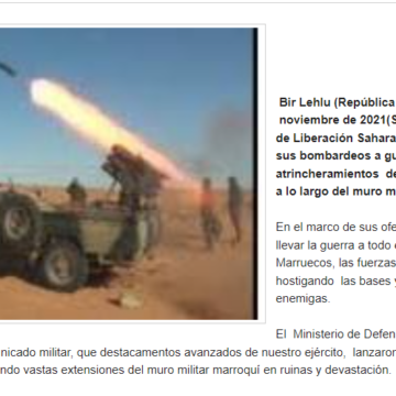 KJHUGTFDRSEFSDGHJNM Nuevos ataques de Fuerzas saharauis a guarniciones enemigas ubicadas en el sector de Hauza | Sahara Press Service
