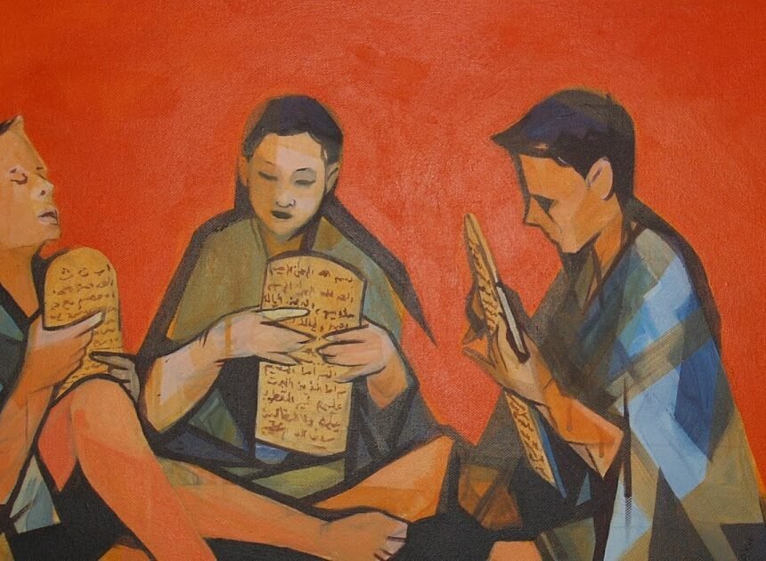 Librosdemadera Generación de la Amistad saharaui: ‘La luz de cuatro velas en el Sahara’ – reciente obra del escritor saharaui Ali Salem Iselmu Abderrahaman
