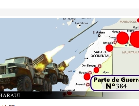 GUERRA EN EL SAHARA | Parte de Guerra Nº 384