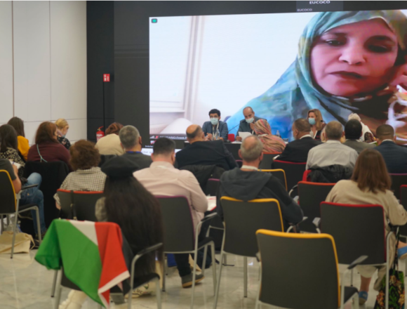 45ª EUCOCO: Conclusión de los talleres; Político, recursos naturales, DD.HH – Territorios Ocupados y Consolidación del Estado saharaui