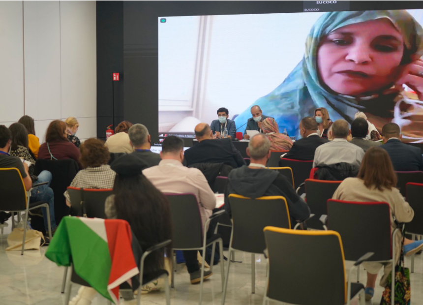 45ª EUCOCO: Conclusión de los talleres; Político, recursos naturales, DD.HH – Territorios Ocupados y Consolidación del Estado saharaui