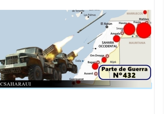 GUERRA EN EL SAHARA | Parte de Guerra Nº 432