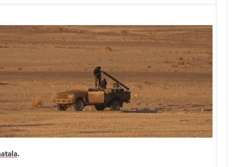 GUERRA EN EL SAHARA | El Ejército saharaui asedia el ‘Triángulo rico del Sáhara’. La aviación marroquí no logra disuadir a los combatientes saharauis.