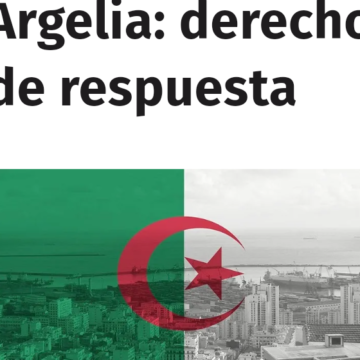 Embajada de Argelia en Perú refuta falsedades y doble discurso de periodista Sánchez Serra al servicio de Marruecos – Info Sur Global
