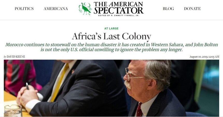 The American Spectator: El Sahara Occidental «La última colonia de África» | DIARIO LA REALIDAD SAHARAUI