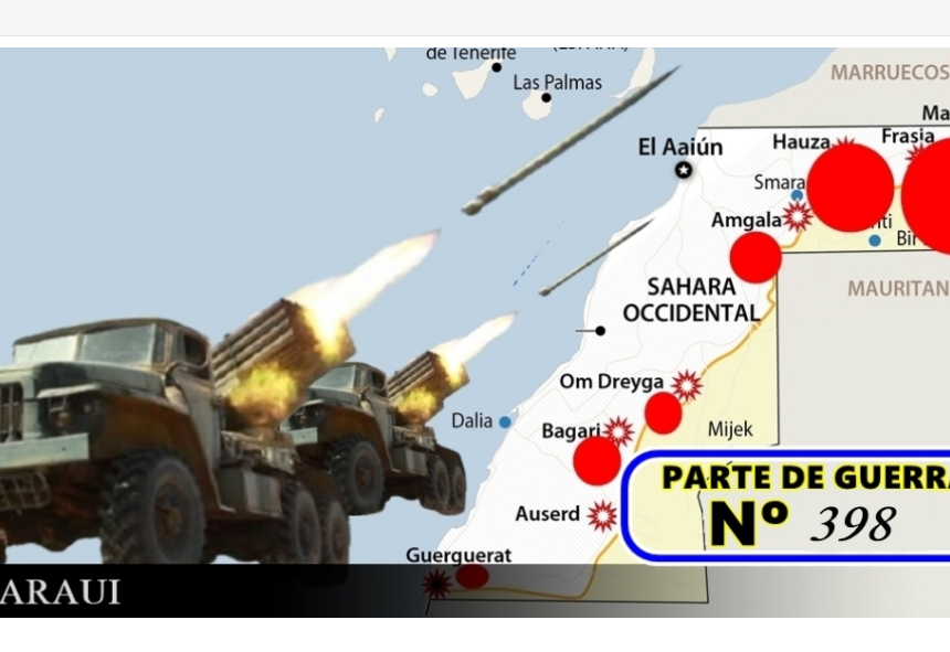 VFR432 GUERRA DEL SAHARA | Parte de Guerra Nº 398