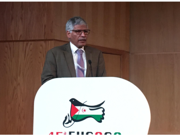 Taleb Omar: «La etapa actual del conflicto del Sáhara Occidental requiere mas solidaridad, coordinación y firmeza»