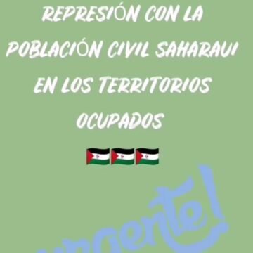 Concentración ante la embajada de Marruecos contra la represión en el Sáhara Occidental ocupado – Asociacion de amig@s del pueblo saharaui de Madrid