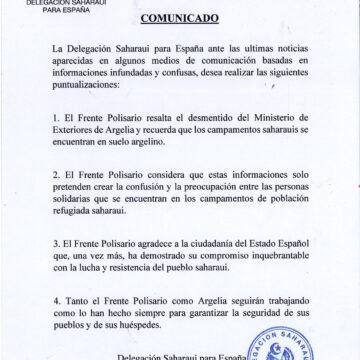 La Actualidad Saharaui: 3 de diciembre de 2019 (fin de jornada) ??