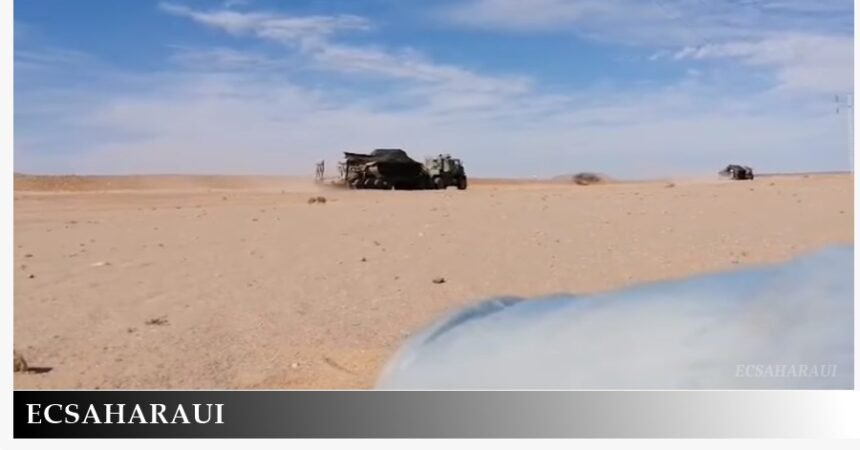 Marruecos envía a Guelta (Sáhara Occidental) decenas de tanques y carros de combate