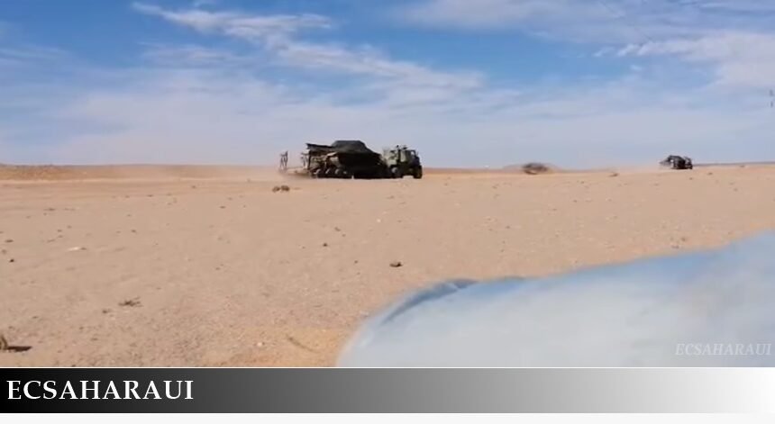 Marruecos envía a Guelta (Sáhara Occidental) decenas de tanques y carros de combate