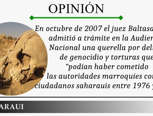 OPINIÓN | Presencia de autoridades genocidas marroquís en España, por Salmi Ould Ghailani/ECS 