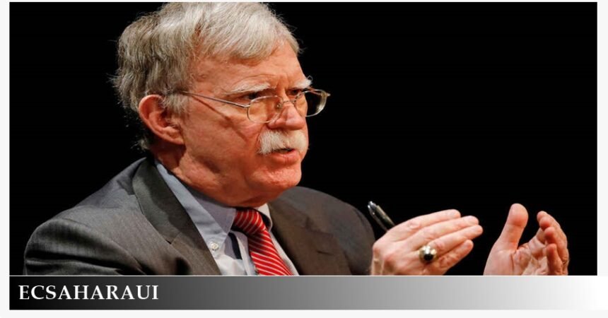 Bolton defiende la celebración de un referéndum de autodeterminación en el Sáhara Occidental