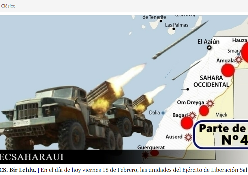 GUERRA EN EL SAHARA | Parte de Guerra Nº 462