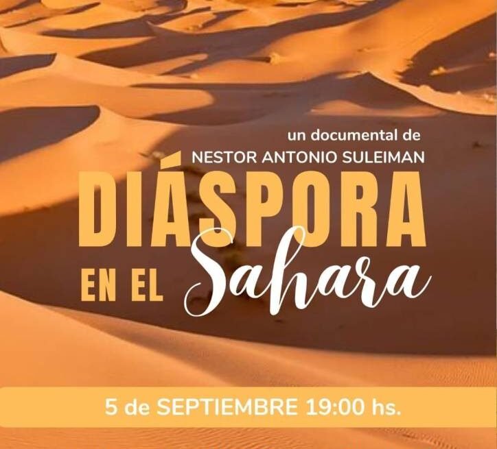 Argentina. Presentan «Diáspora en el Sáhara» en Funes, provincia de Santa Fe | Voz del Sahara Occidental en Argentina
