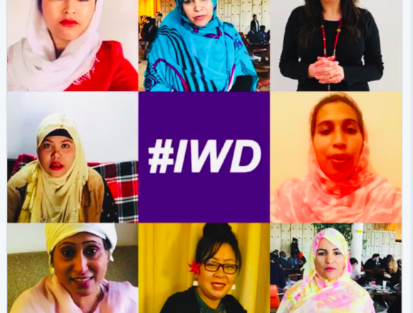 Independent Diplomat “There is no peace without women.” – Omeima Abdelslem from Western Sahara, because women at the negotiating table bring balance for better peace outcomes.