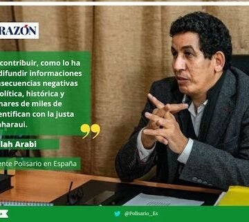 Respuesta de Abdulah Arabi al diario español La Razón – Delegación del Frente Polisario para España
