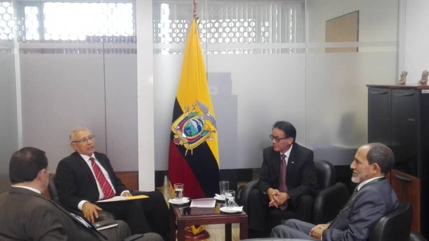 Embajada de la RASD visita Comisión de Relaciones Internacionales de la Asamblea Nacional del Ecuador | Sahara Press Service