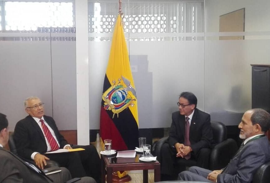 alisalem Embajada de la RASD visita Comisión de Relaciones Internacionales de la Asamblea Nacional del Ecuador | Sahara Press Service