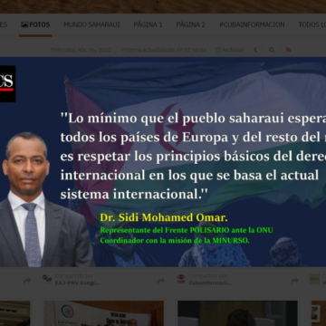 ¡SAHARA OCCIDENTAL! BOLETÍN de últimas noticias del 6 de abril de 2022