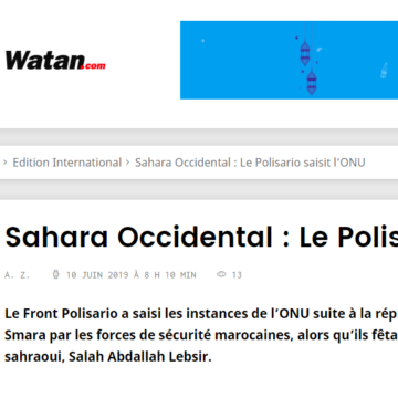 Sahara Occidental : Le Polisario saisit l’ONU | El Watan