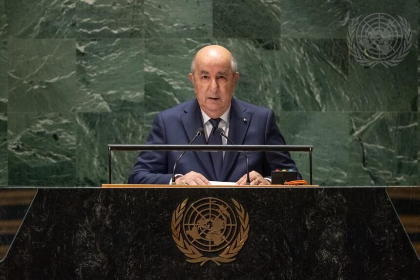 Abdelmadjid Tebboune en la 78ª Sesiones de la Asamblea General: Argelia Aboga por la autodeterminación del Sáhara Occidental y la credibilidad de las Resoluciones de la ONU» | Sahara Press Service