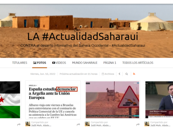 ¡SAHARA OCCIDENTAL! BOLETÍN de últimas noticias del 10 de junio de 2022