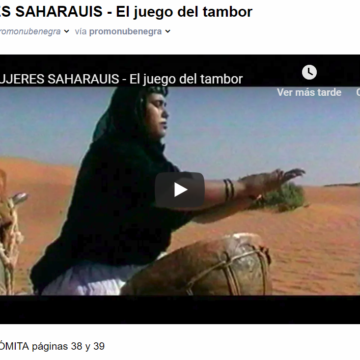 (promonubenegra) MUJERES SAHARAUIS – El juego del tambor – YouTube 