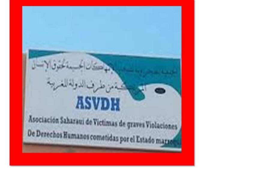 Marruecos impide reunión de la ASVDH y agrede a sus miembros en la sede de la asociación | Sahara Press Service (Vídeo)