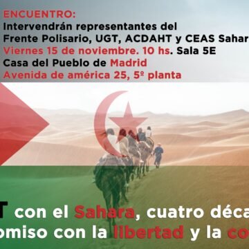 ¡ÚLTIMAS noticias contra el desierto informativo del Sahara Occidental!
