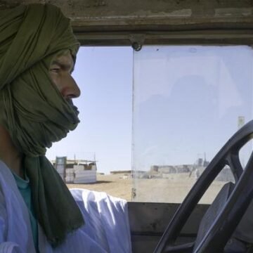 Sáhara Occidental | Turbante verde – El Salto – Andalucía