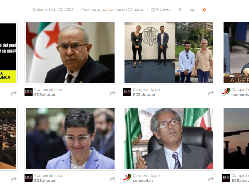 ¡ÚLTIMAS noticias – Sahara Occidental! 23 de octubre de 2021 ?? ?? ??