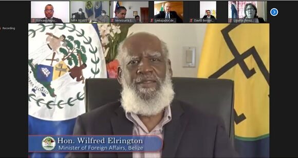 El Frente POLISARIO participa en el encuentro anual del cuerpo diplomático acreditado en Belice | Sahara Press Service