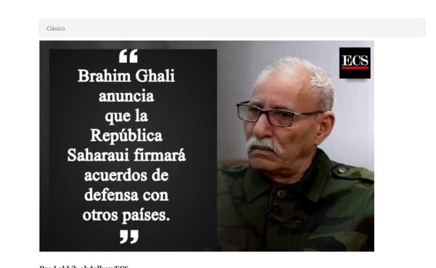Brahim Ghali anuncia que un ataque del Ejército de Liberación Saharaui en el muro militar abatió a 53 soldados de las FAR marroquíes