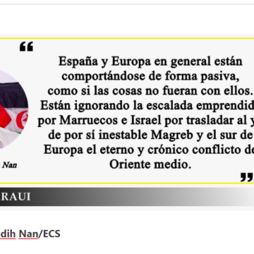 Marruecos e Israel: pretenden «palestinizar» la ribera Occidental del Mediterráneo