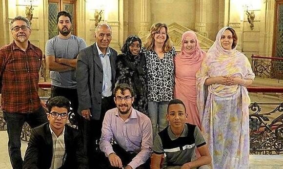 Recepción a jóvenes saharauis en el Consistorio. Noticias de Gipuzkoa