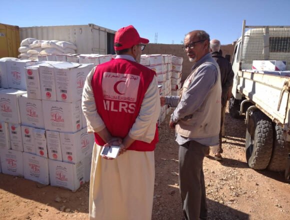 La caravana solidaria parte de Chahid El-Hafed rumbo a los territorios liberados de la República Saharaui | Sahara Press Service