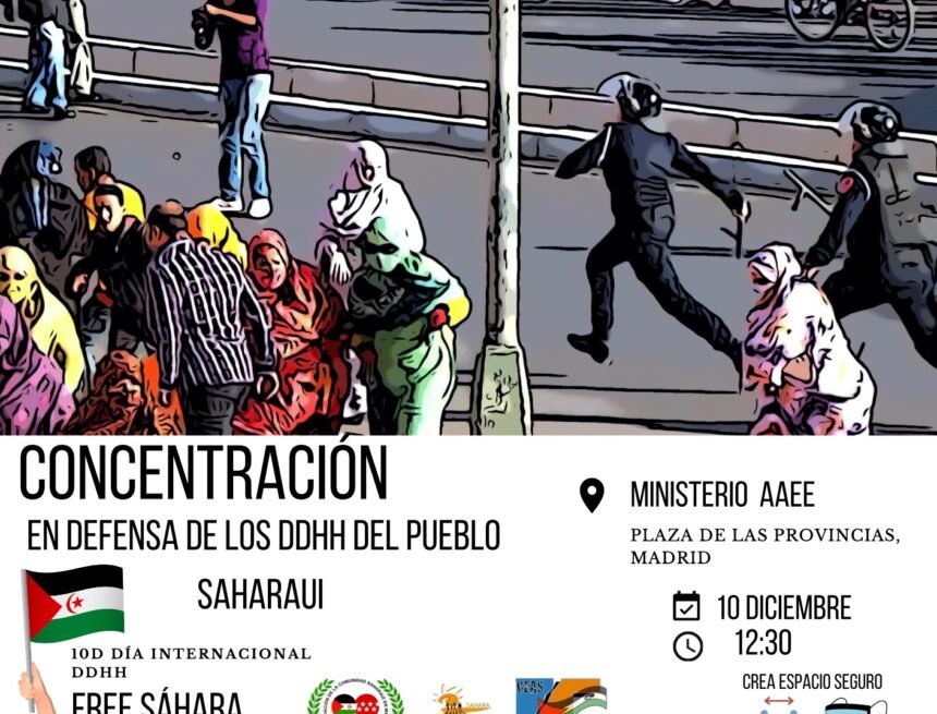 CEAS Sáhara y FEMAS convocan concentración frente al Ministerio de Asuntos Exteriores en la capital española | Sahara Press Service