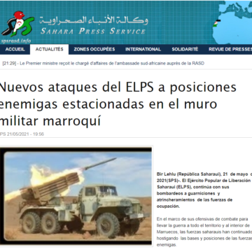 Nuevos ataques del ELPS a posiciones enemigas estacionadas en el muro militar marroquí | Sahara Press Service