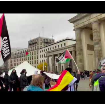 Marcha en Berlín para reclamar la libertad del Sáhara Occidental