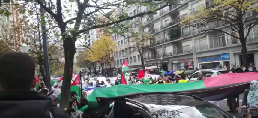 Manifestación saharaui en Bilbao… de apoyo a la lucha contra la represión en el Sahara Occidental ocupado por Marruecos (vídeos)