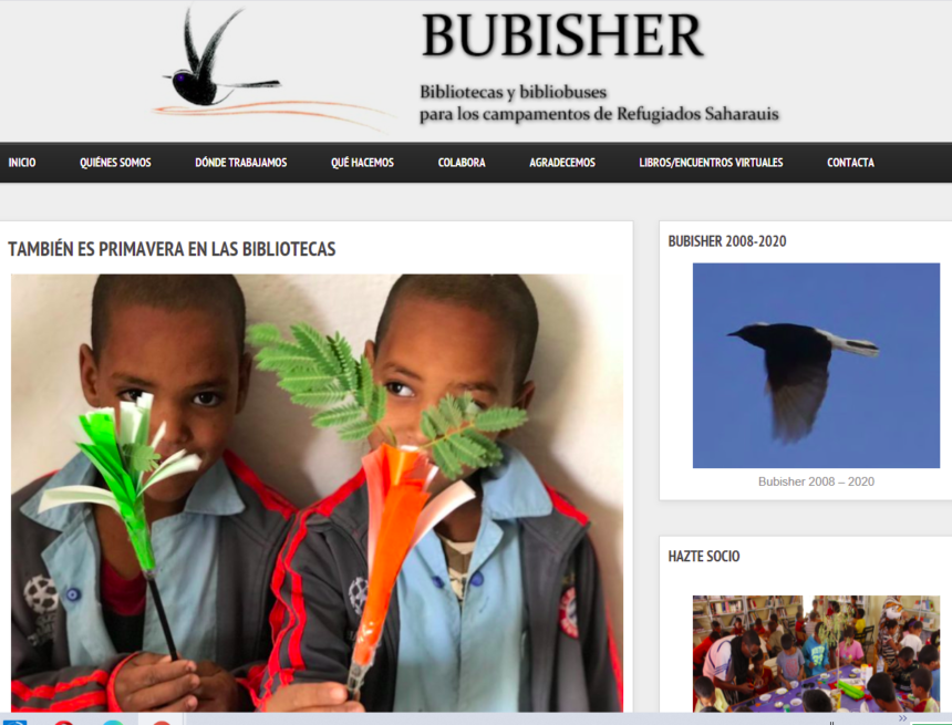 BUBISHER – TAMBIÉN ES PRIMAVERA EN LAS BIBLIOTECAS