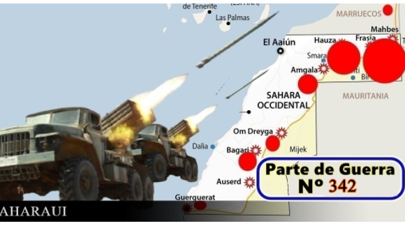 GUERRA EN EL SAHARA | Parte de Guerra Nº 342