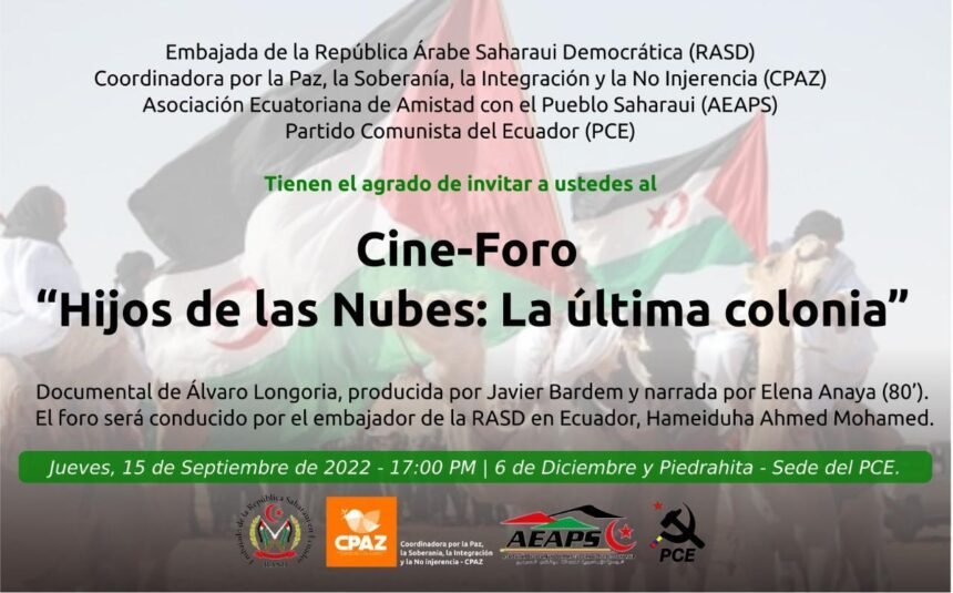 Embajada de la RASD en Ecuador dialoga con fuerzas políticas y organizaciones sociales sobre la causa saharaui | Sahara Press Service