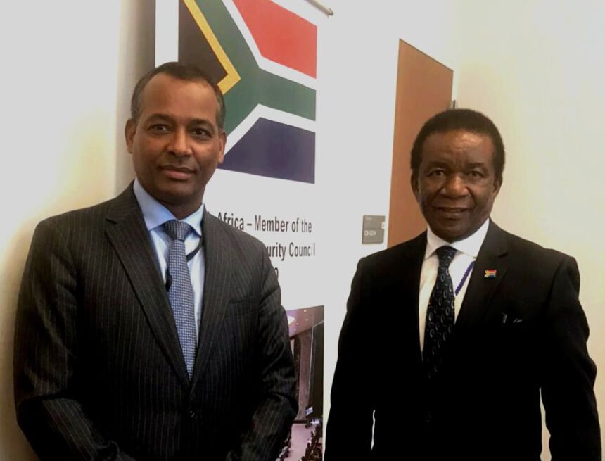 cnnnnnsssseeeeeee El representante del Frente Polisario ante la ONU se reúne con el presidente del Consejo de Seguridad de la ONU | Sahara Press Service