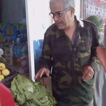 Commerce Minister visits Smara´s vegetable and fruit market | Sahara Press Service