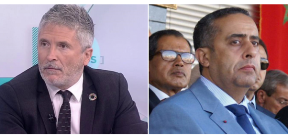 con-jefe-policia-marruecios Marlaska condecora al jefe antiterrorista marroquí, denunciado por torturas a un preso político saharaui | Contramutis