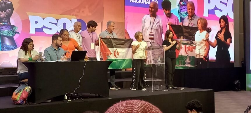 Un parti politique brésilien appelle à l’autodétermination des peuples sahraoui et palestinien | Sahara Press Service