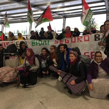 Los cooperantes españoles de retorno a sus hogares tras su visita a los Campamentos de la Dignidad | Sahara Press Service